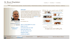 Desktop Screenshot of drbruceshackleton.com